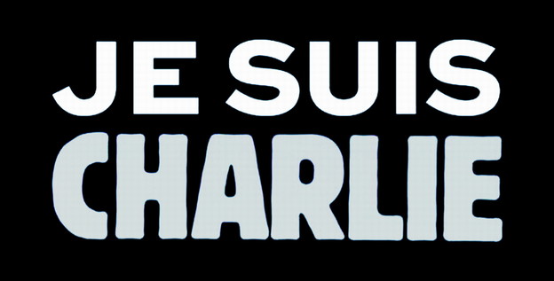 JE SUIS CHARLIE = "Ich bin Charlie"